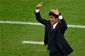 حضور کاپیتان سوباسا در رختکن تیم ملی ژاپن مقابل اسپانیا