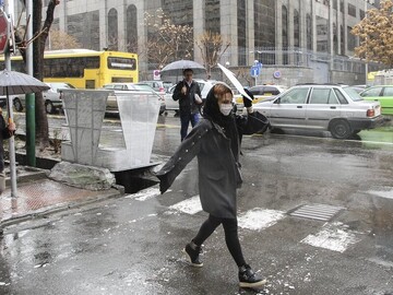 بارش برف و باران در تهران تا کی ادامه دارد؟