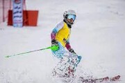مسیر مسابقات جام جهانی اسکی مسدود شد + فیلم