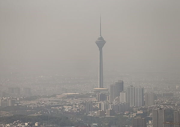 هوای تهران «قرمز» شد / شاخص آلودگی هوای تهران چقدر است؟