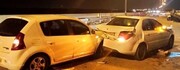 ویدیو دلخراش از تصادف مرگبار در پی کورس انداختن خودروها در اتوبان