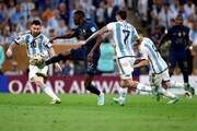 خلاصه دیدار آرژانتین ۳ (۴) - ۳ (۲) فرانسه | قهرمانی یاران مسی در ضربات پنالتی + فیلم