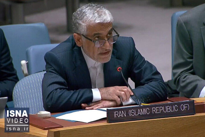 انتقاد نماینده ایران در سازمان ملل از سیاست های یکجانبه آمریکا: فریب را متوقف کنید