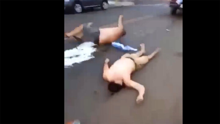 تصاویری از حادثه خونین در جشن قهرمانی آرژانتین / فیلم
