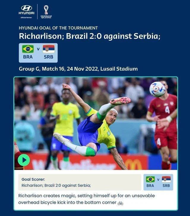 بهترین گل جام جهانی قطر مشخص شد