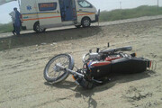مرگ دلخراش موتورسوار در محور دامغان-شاهرود