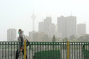 میزان آلودگی هوای تهران ۸ دی ماه ۱۴۰۱