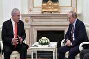 پیام تبریک رییس جمهور روسیه برای نتانیاهو