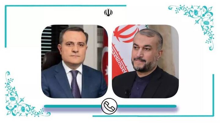 تماس تلفنی امیرعبداللهیان با وزیر خارجه جمهوری آذربایجان