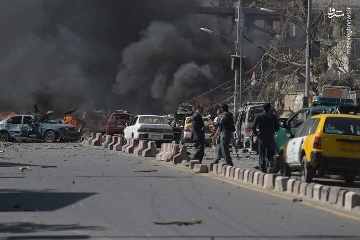 جزییات انفجار و آتش سوزی در کابل