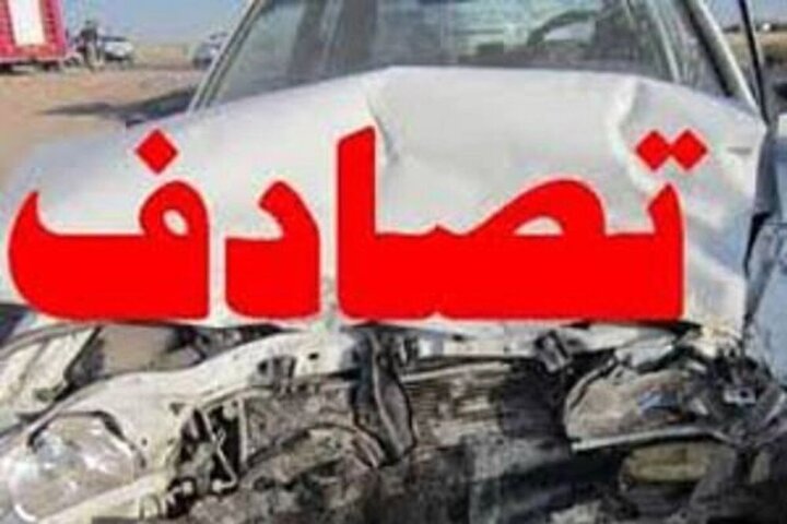 تصادف هولناک در محور قم - تهران / ۶ نفر کشته و مصدوم شدند