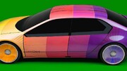 این خودروی شرکت بی‌ام‌و به ۳۲ رنگ متفاوت تغییر می کند