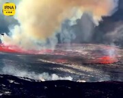 تصاویر آخرالزمانی از لحظه هولناک فوران آتشفشان کیلاویا در هاوایی + فیلم