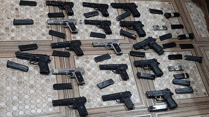  کشف و ضبط ۱۲۸ اسلحه غیرمجاز در شمال کشور