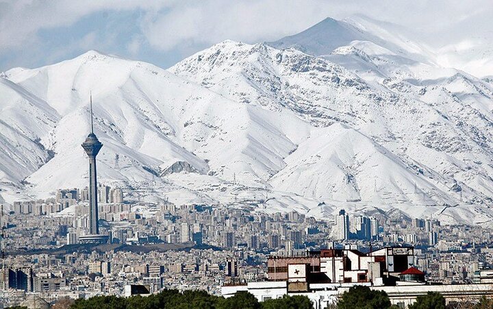 وضعیت کیفیت هوای تهران ۲۲ دی ۱۴۰۱