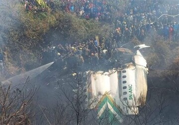 سقوط یک هواپیمای مسافری در نپال / آمار جان باختگان اعلام شد