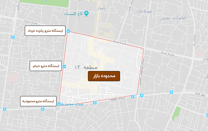 نقشه مترو تهران جدید + راهنمای کامل تمام خطوط ۱۴۰۱