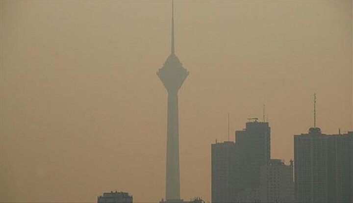 تداوم آلودگی هوای تهران و البرز تا دوشنبه