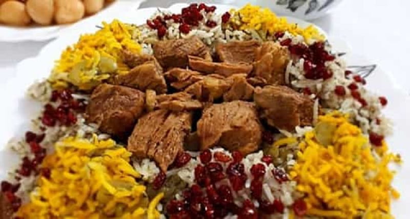 خوشعطرترین پلوهای کرمانشاه