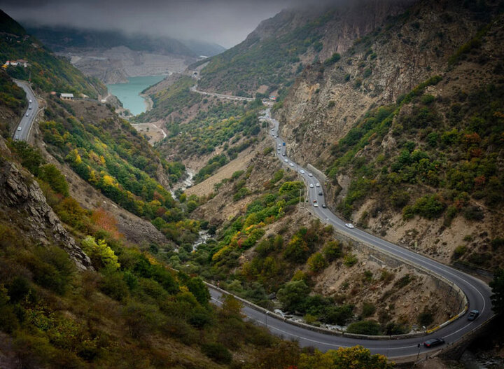 فاصله تهران تا چالوس با ماشین