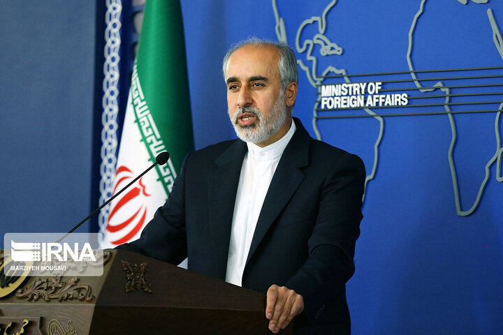 کنعانی: ایران در دفاع از حاکمیت و ارکان رسمی خود اراده ای راسخ دارد 