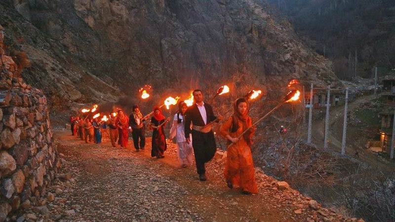 جشن‌های شگفت‌انگیز کردستان
