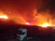 جزئیات حمله پهپادی به ۳ کامیون حامل مواد غذایی ایران در مرز سوریه