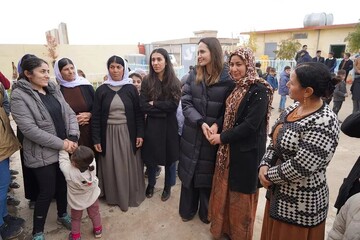سفر آنجلینا جولی به سنجار عراق