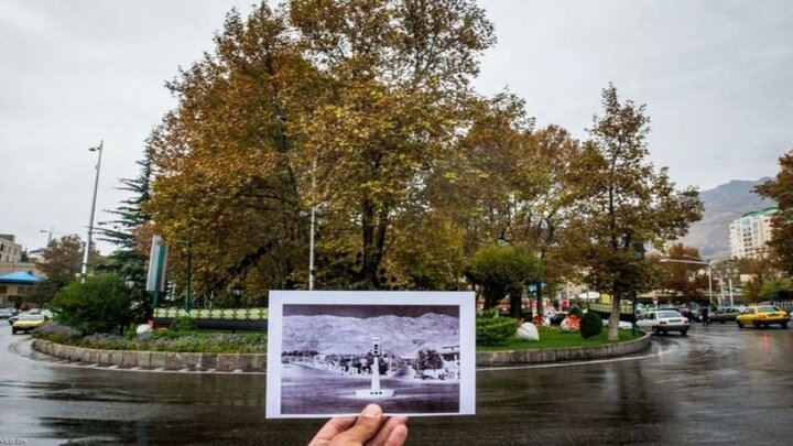 عکس زیرخاکی میدان تجریش مربوط به صد سال گذشته! + عکس