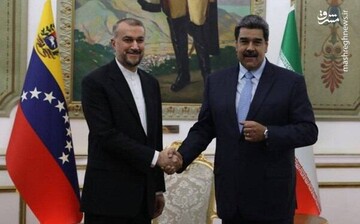 دیدار وزیر امور خارجه کشورمان با "نیکلاس مادورو" + فیلم