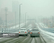 تداوم بارش برف و باران در تهران تا دوشنبه ۲۴ بهمن