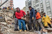 تصاویری دردناک از فوتبالیست فوت‌شده ایرانی در زلزله ترکیه / فیلم
