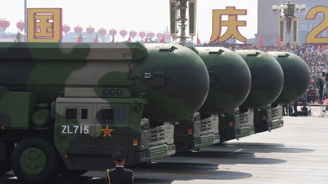 پکن تا سال ۲۰۳۵ به ۱۵۰۰ کلاهک هسته‌ای مجهز می‌شود