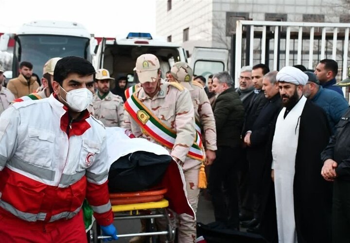 ورود پیکر ۳ ورزشکار ایرانی فوت شده در زلزله ترکیه به کشور / تصاویر
