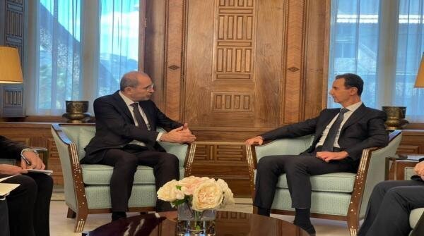 وزیر خارجه اردن پس از ۱۲ سال قطع روابط به سوریه رفت
