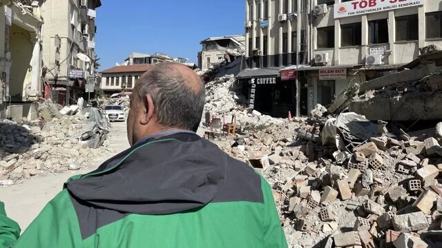 بلایی که زلزله ترکیه بر سر یک شهر آورد +‌عکس