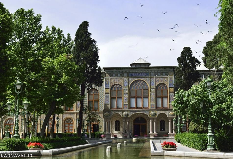 معماری شگفتانگیز کاخ گلستان