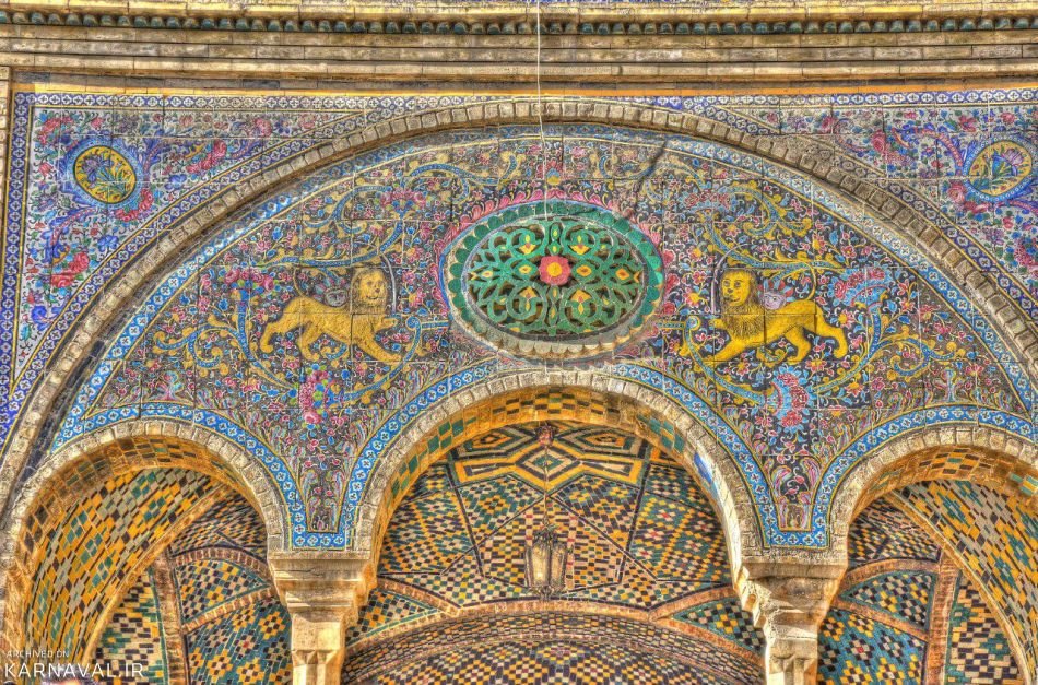 معماری شگفتانگیز کاخ گلستان