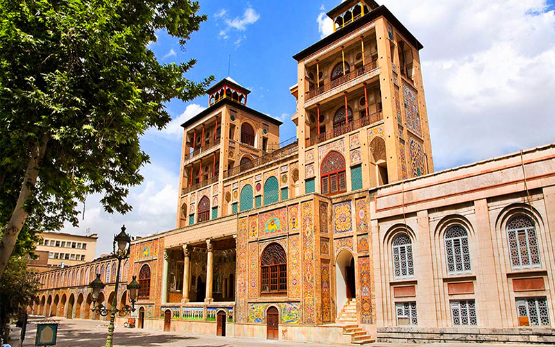 معماری شگفتانگیز کاخ گلستان