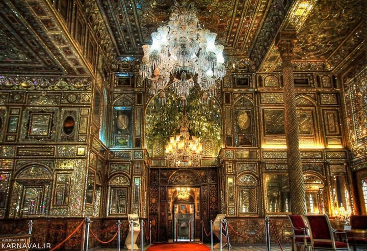 معماری شگفت‌انگیز کاخ گلستان