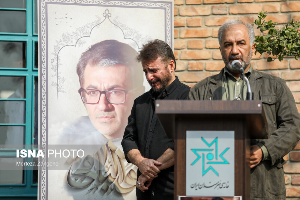 گزارش تصویری از مراسم تشییع «شهرام عبدلی» در خانه هنرمندان و بهشت زهرا 