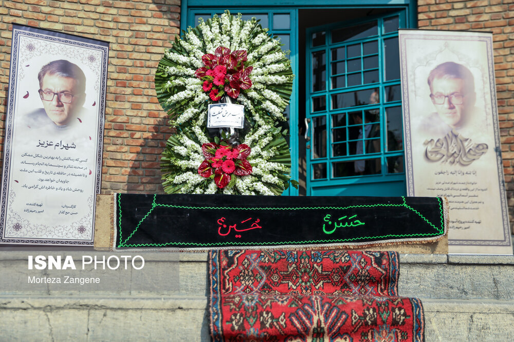 گزارش تصویری از مراسم تشییع «شهرام عبدلی» در خانه هنرمندان و بهشت زهرا