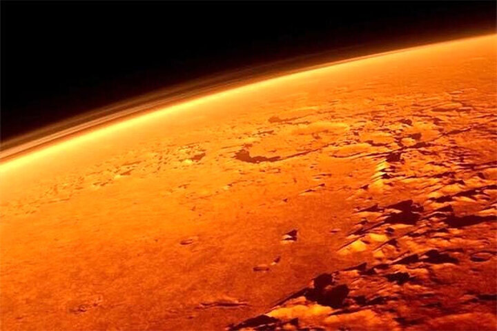 غروب زیبای خورشید در مریخ را ببینید + عکس