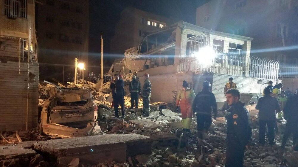 انفجار منازل مسکونی در تبریز