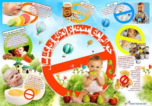 کودکان زیر یک سال هرگز این خوراکی ها را نخورند! + عکس
