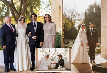 عروسی لاکچری دختر پادشاه اردن + ویدیو و تصاویر