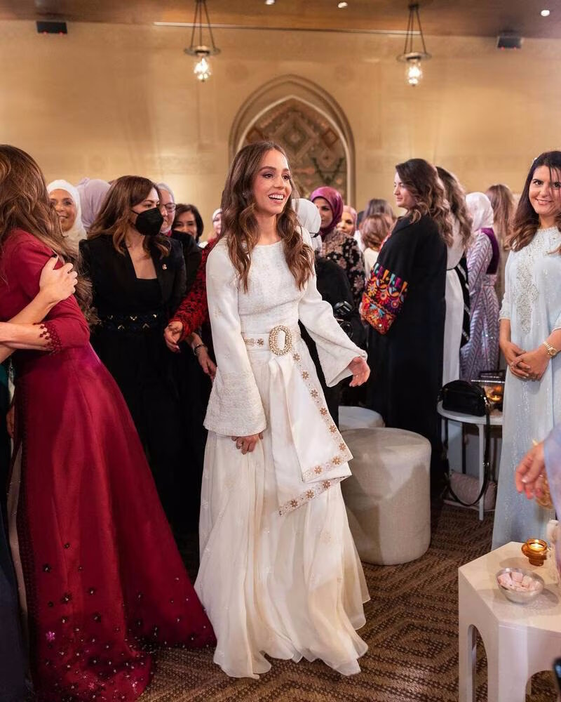 جشن عروسی دختر پادشاه اردن + ویدیو و تصاویر