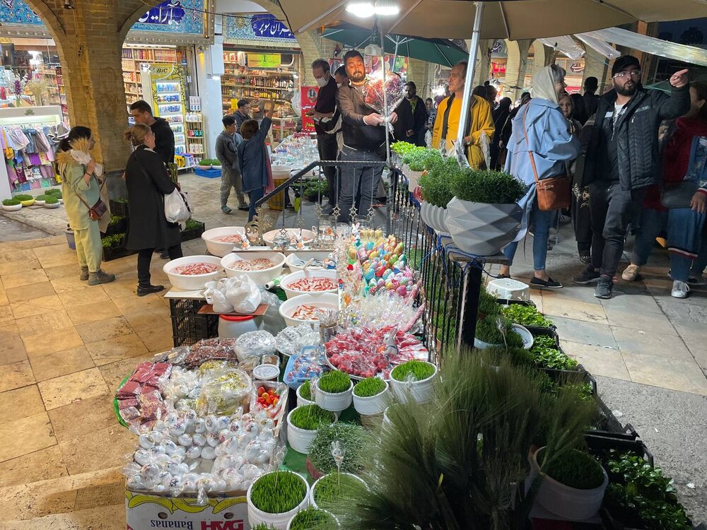 بازار تجریش در عید