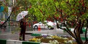 وضعیت هوای تهران تا ۳ فروردین ۱۴۰۲/ بارش باران در راه است