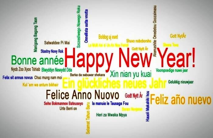 سال نو مبارک به 22 زبان دنیا + متن